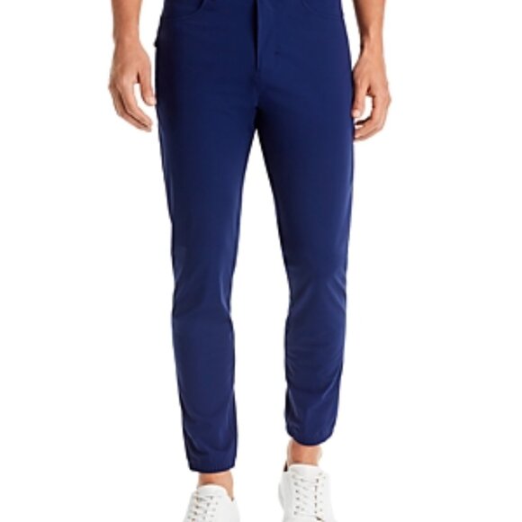 RHONE Resort Mens Joggers in Color Orbita Blue Size 28 - Picture 4 of 12